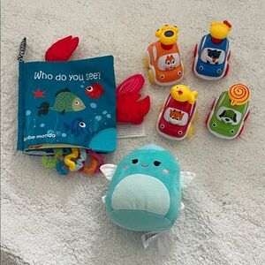 Kids Toy Set - Blue and Red